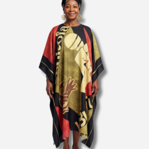 Urgent Message Kaftan Robe