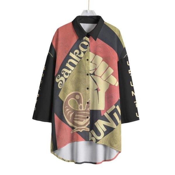 Urgent Message Women's Chiffon Shirt - Image 2