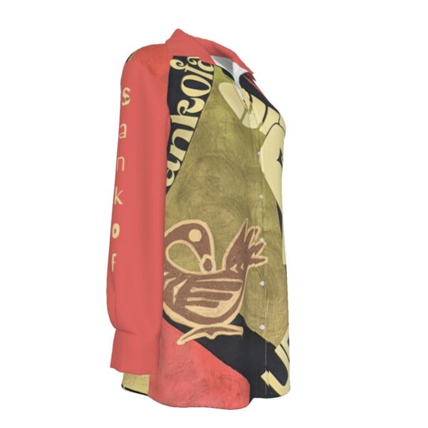 Urgent Message Women's Long Shirt|red - Image 4