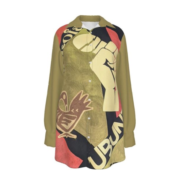 Urgent Message Women's Long Shirt|tan - Image 2