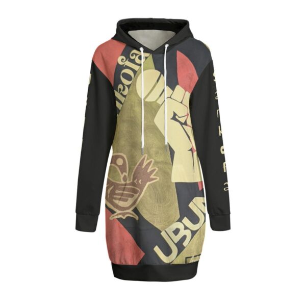 Urgent Message Women's Long Hoodie black - Image 2