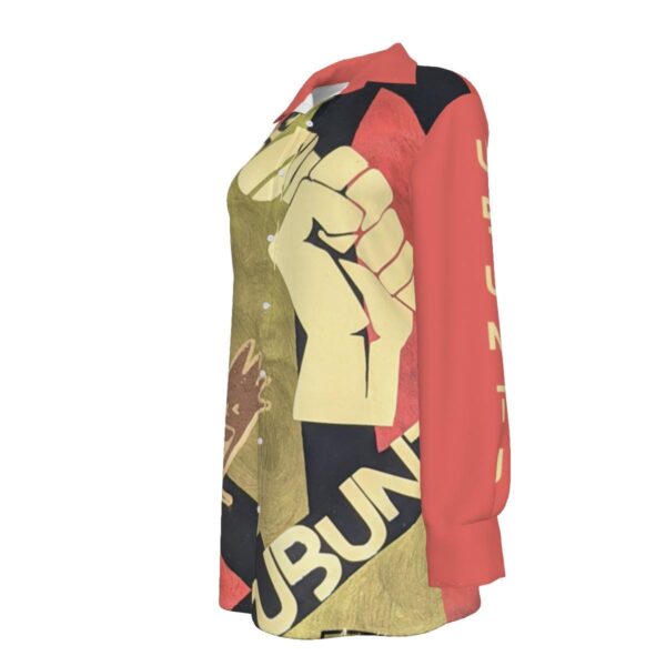 Urgent Message Women's Long Shirt|red - Image 5