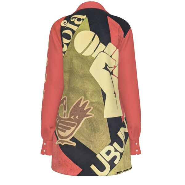 Urgent Message Women's Long Shirt|red - Image 3