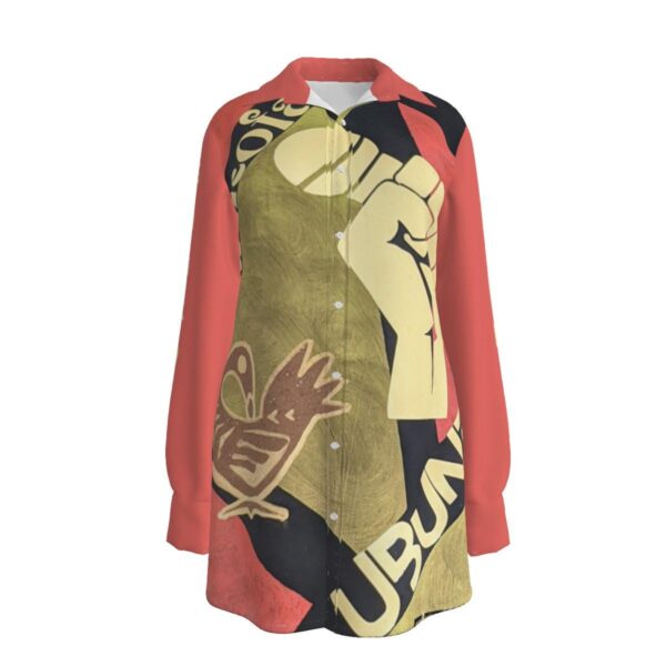 Urgent Message Women's Long Shirt|red - Image 2