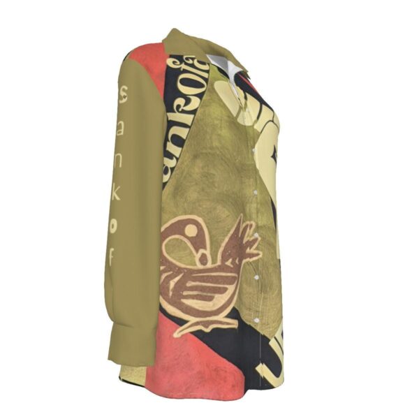 Urgent Message Women's Long Shirt|tan - Image 4