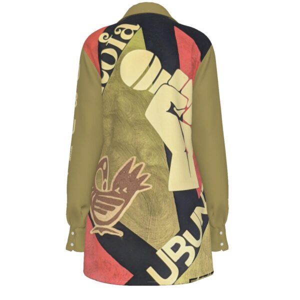 Urgent Message Women's Long Shirt|tan - Image 3