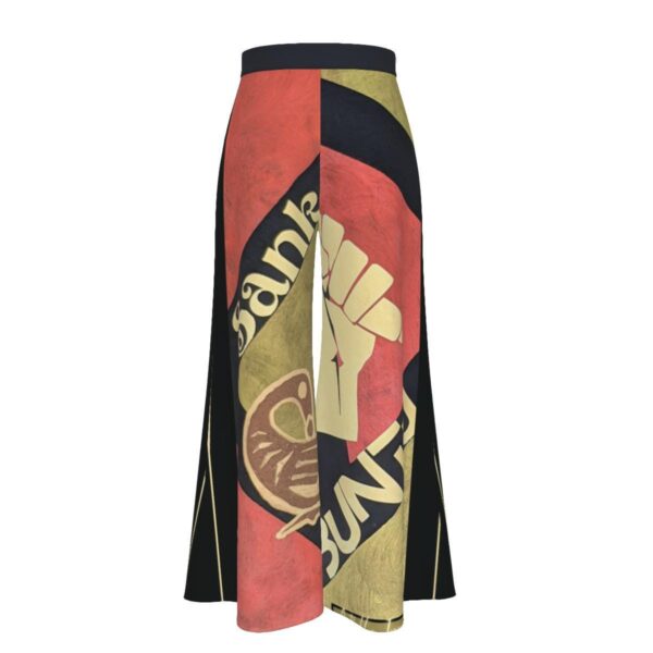 Urgent Message Women's High Waist Wide Leg Trousers - Image 3