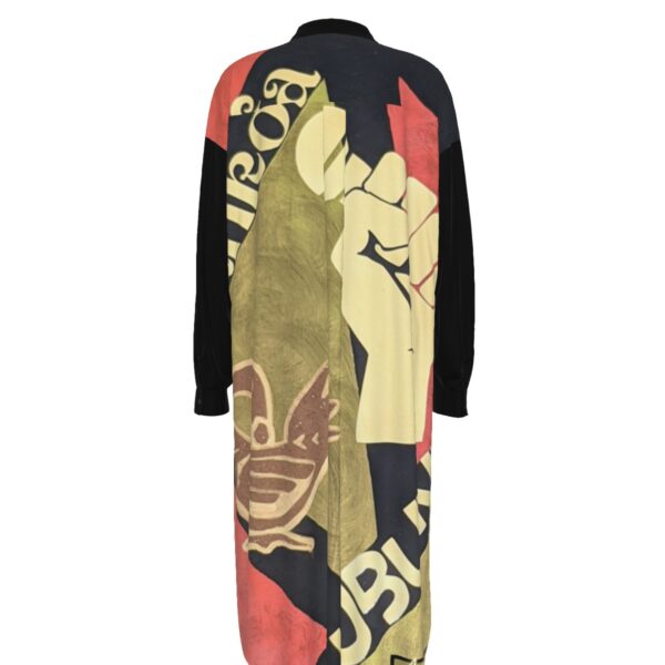 Urgent Message Long Shirt Dress - Image 3