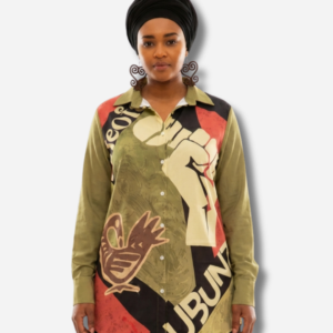 Urgent Message Women's Long Shirt|tan